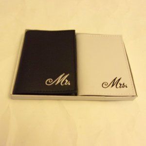 Mr & Mrs. Passport Covers Holders Set New